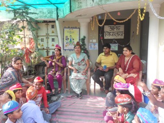 Colourful celebrations at Anand Vidyala, Shakti Nagar